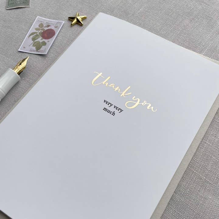 Thank you very very much for wholesale by Jen Roffe Lettering Studio