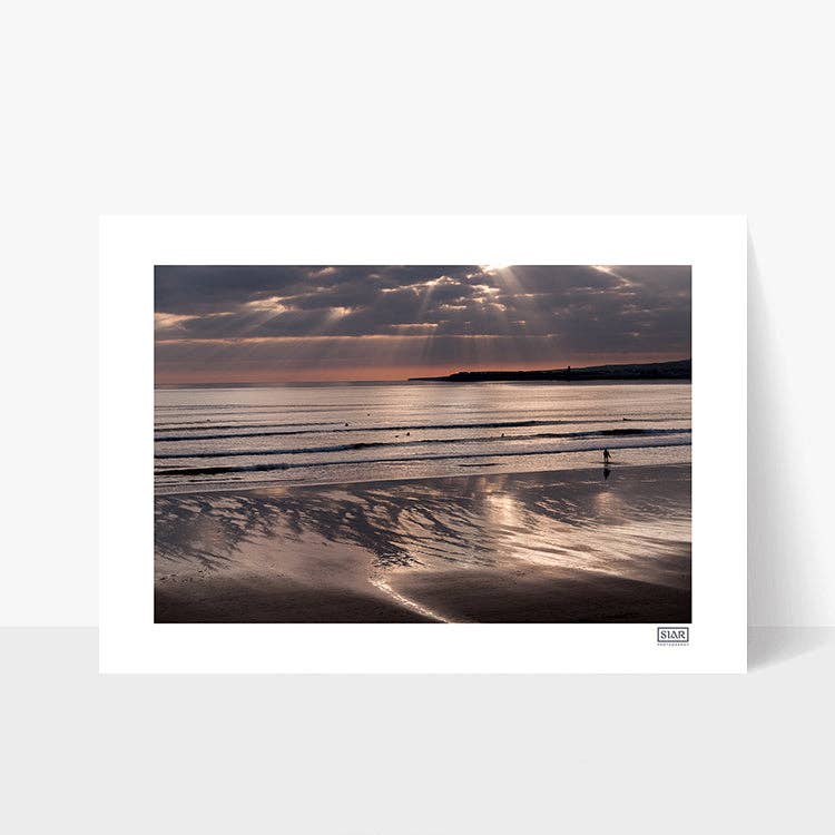 SIAR Photography - Wholesale Photograph - Lahinch Sunset Rays | County Clare | Ireland0