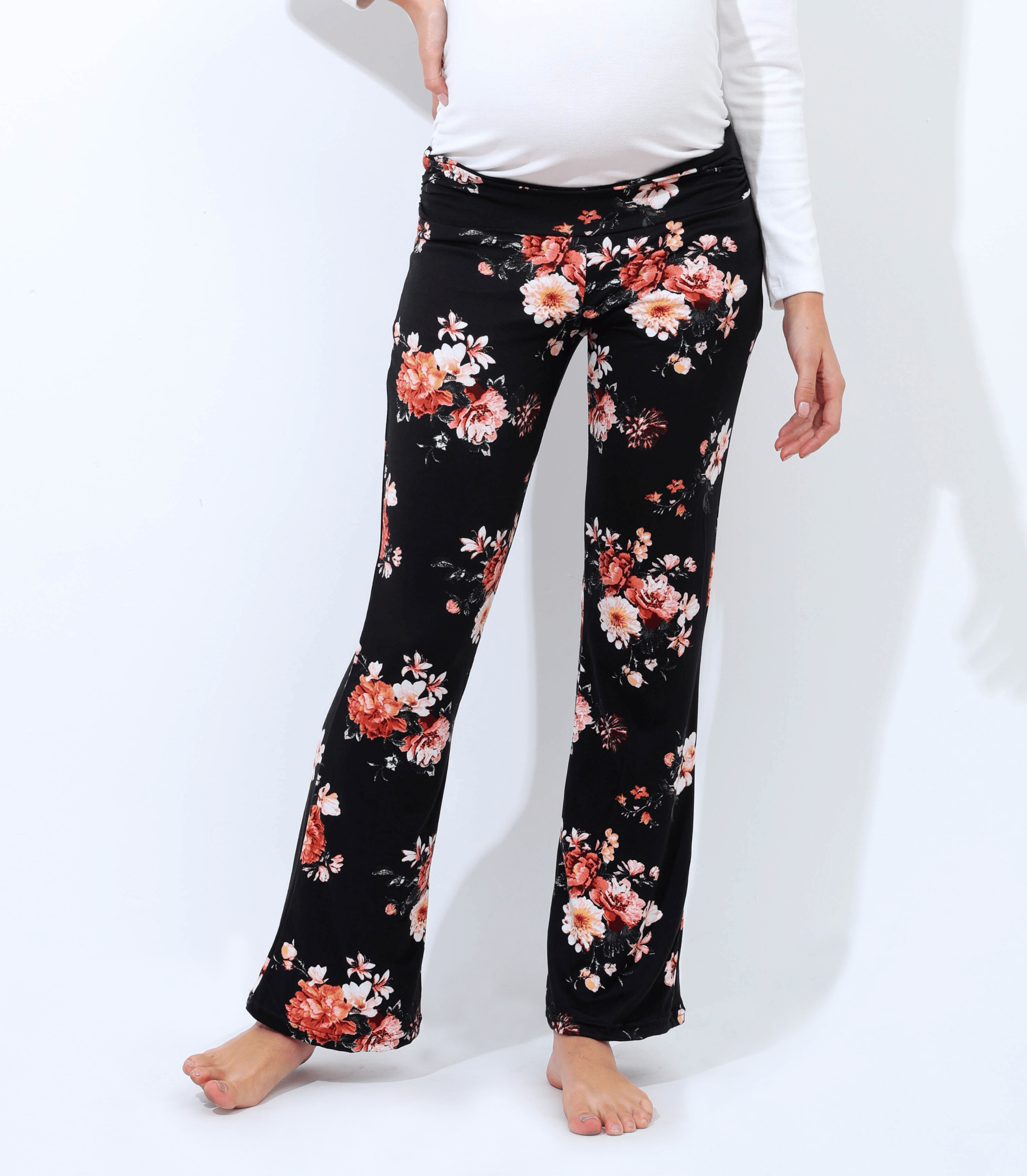 Alina Mae Maternity - Wholesale Pants - Maternity - Maternity Pajama Pants - Below Bump Postpartum Pant23