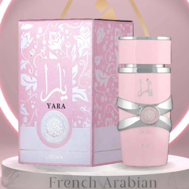 Yara Pink Eau De Perfume 100ml By Lattafa For Women for wholesale by French Arabian Perfumes