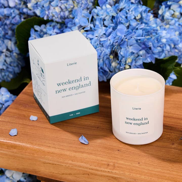 Literie - Wholesale Jar/Filled Candle - Weekend in New England1