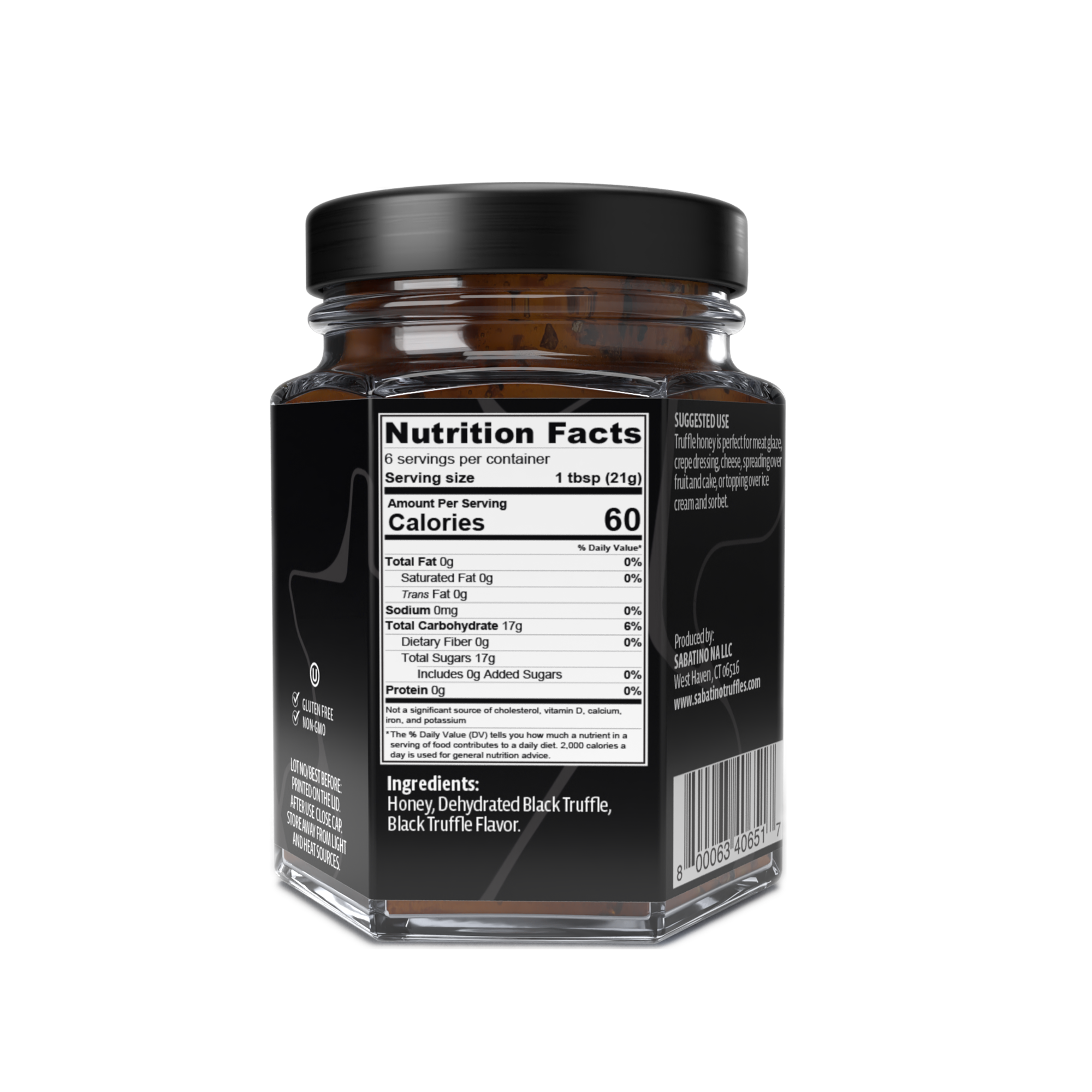 Sabatino Truffles - Wholesale Honey - Sabatino Truffle Honey 4.5oz1