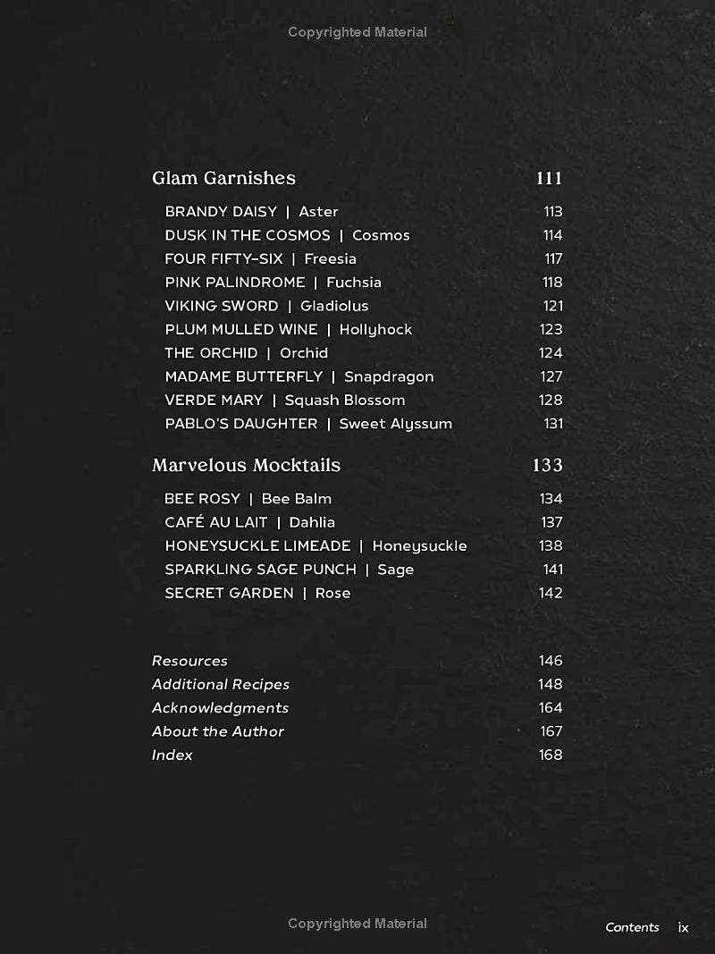 REMOVED BRAND - Wholesale Mixology & Beverage - Flower Infused Cocktail: Flowers, with a Twist11