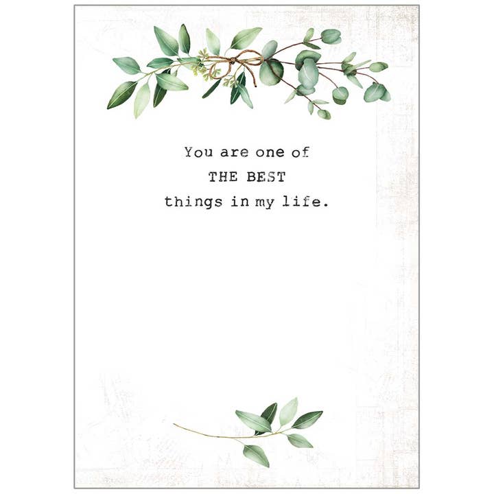 Legacy - Wholesale Friendship Card - Best Things In Life Friendship Card