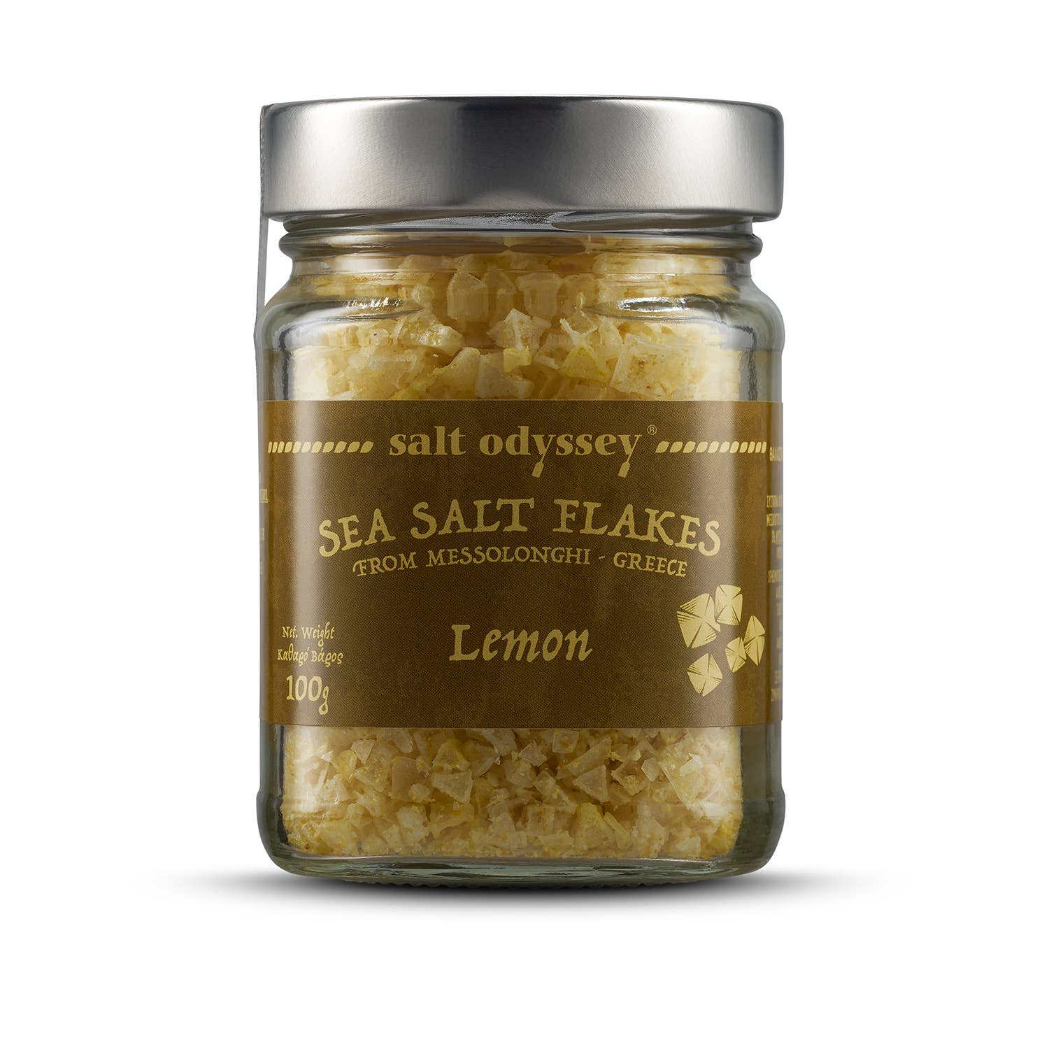 Hellenic Farms - Wholesale Salt - Salt Odyssey Sea Salt Flakes with Lemon