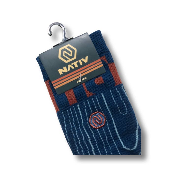 nativ - Wholesale Socks - Unisex - Nativ Topo Trail Socks1