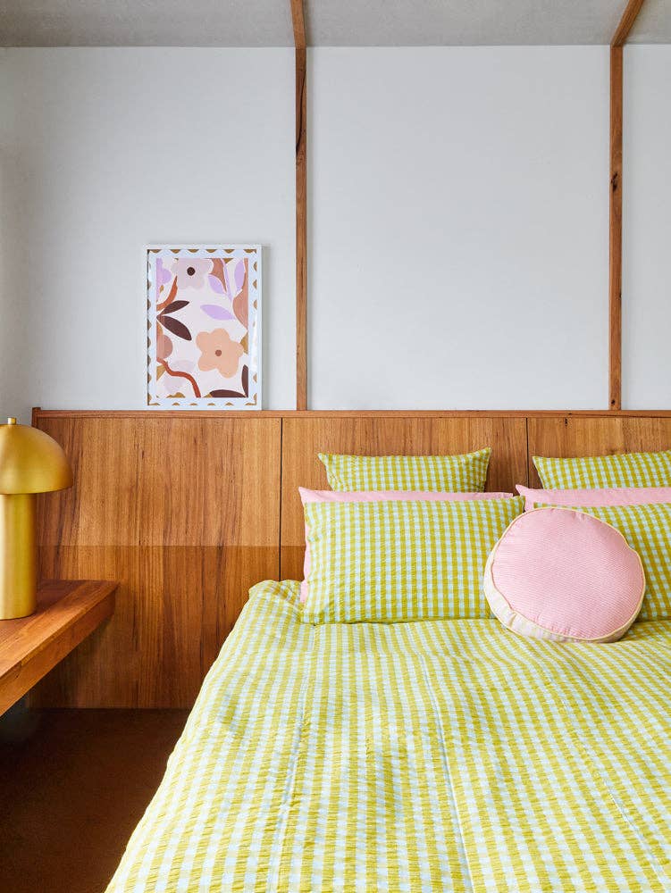 Mosey Me - Wholesale Bedding Pillowcase/Sham - Citrus Seersucker Standard Pillowcase Set3