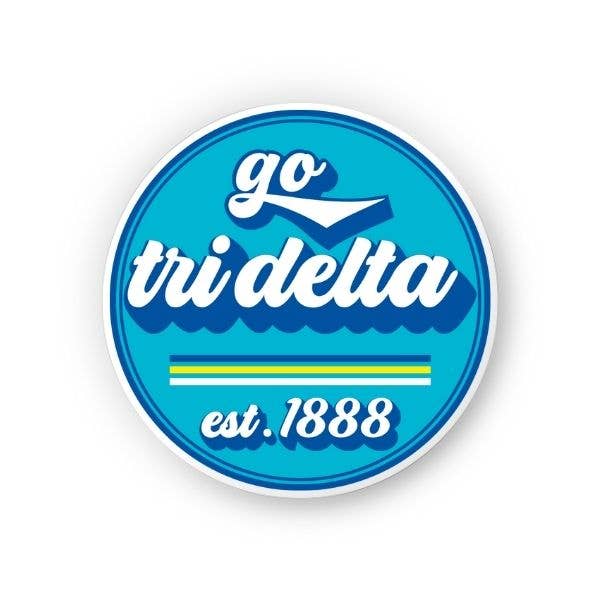 Sarahndipity Shop - Wholesale Sticker - Sorority Sticker - Go Design22