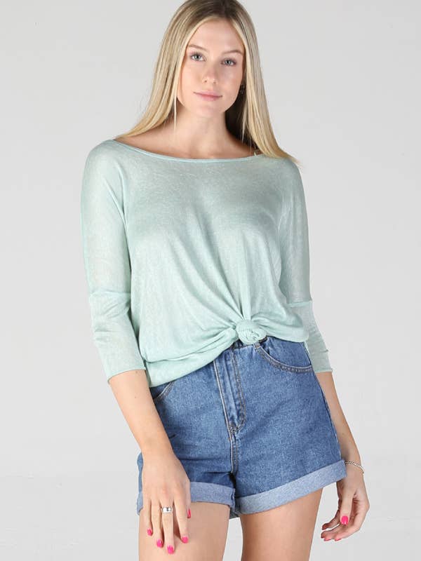 ANGIE - Wholesale Knit Top - Women's - X2A41-ASIS30