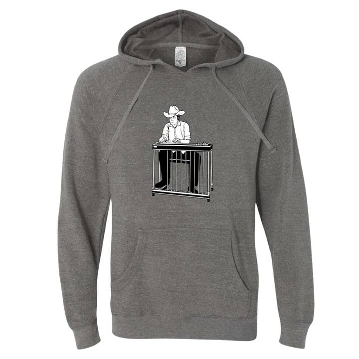 Steel Guitar Hoodie for wholesale by Boot & Buckle