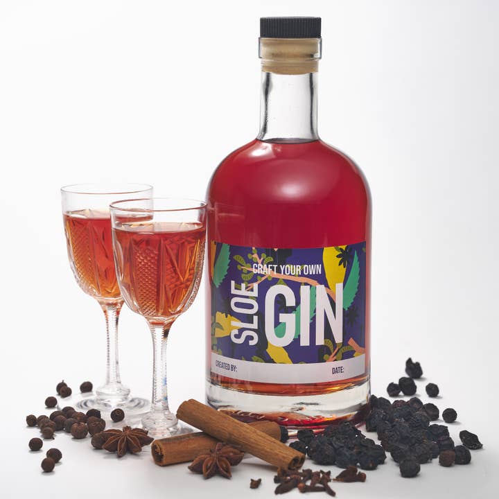 Craft Your Own - Wholesale DIY Drink Kit - Make Your Own Sloe Gin - The Hedgerow Blend No 3