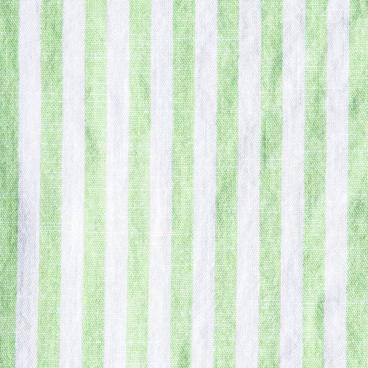 Stanford Stripe FROG Linen Shirt - Green for wholesale by EIGHT X