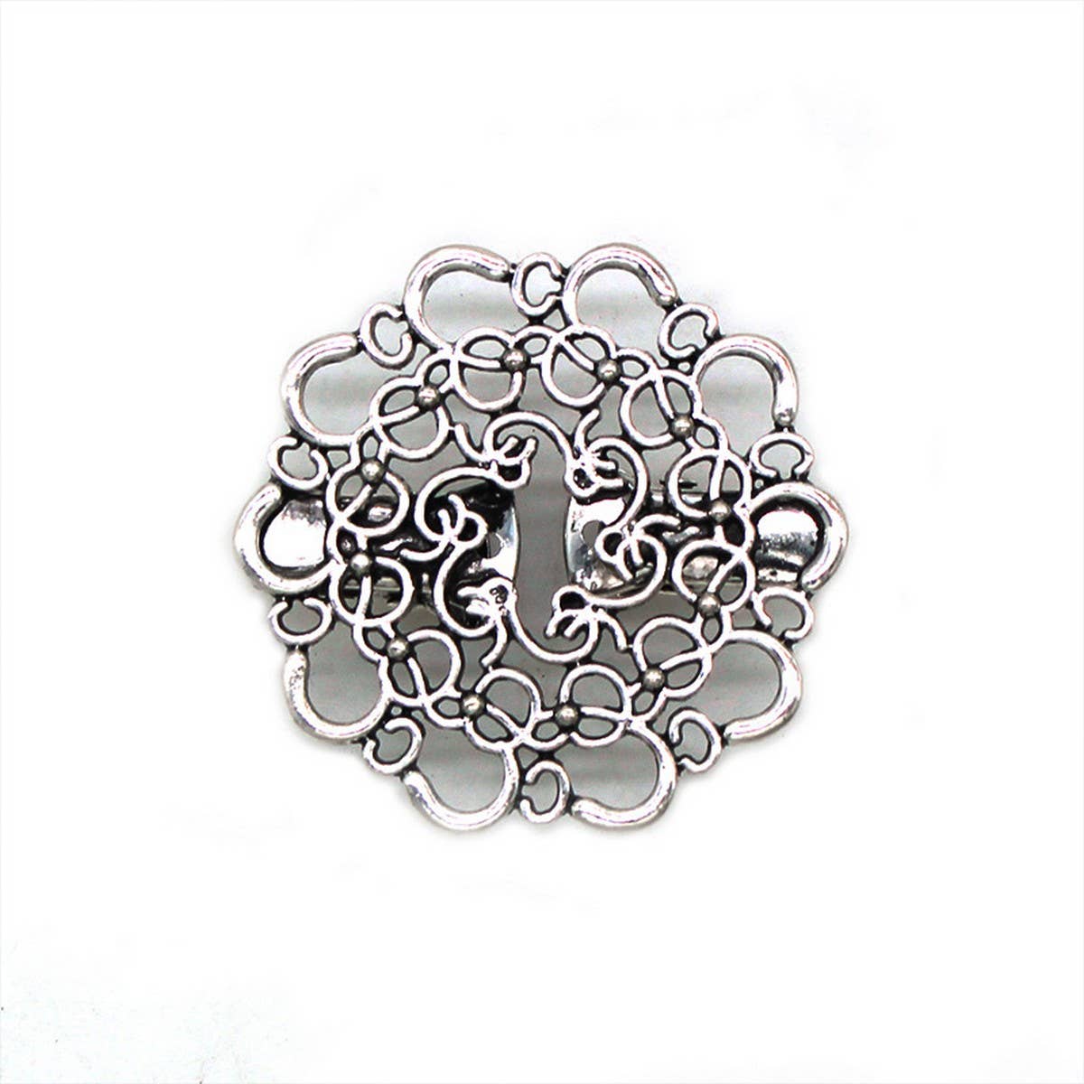 ACCITY - Wholesale Scarf Clip - Women's - NEW COLLAR CLIP RETRO FLOWER CARDIGAN SHAWL CLIP_CWMM22035