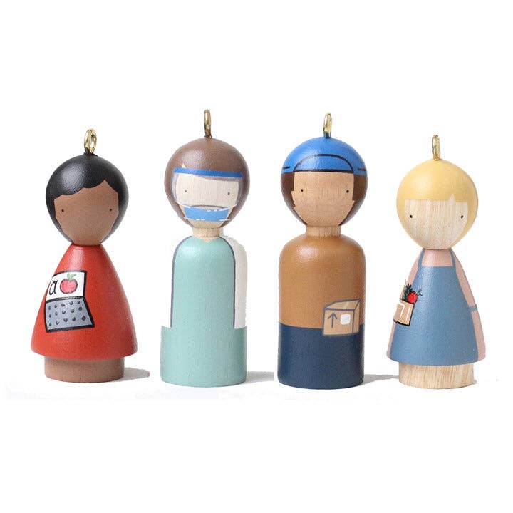 Modern Heroes Ornaments for wholesale by Goose Grease