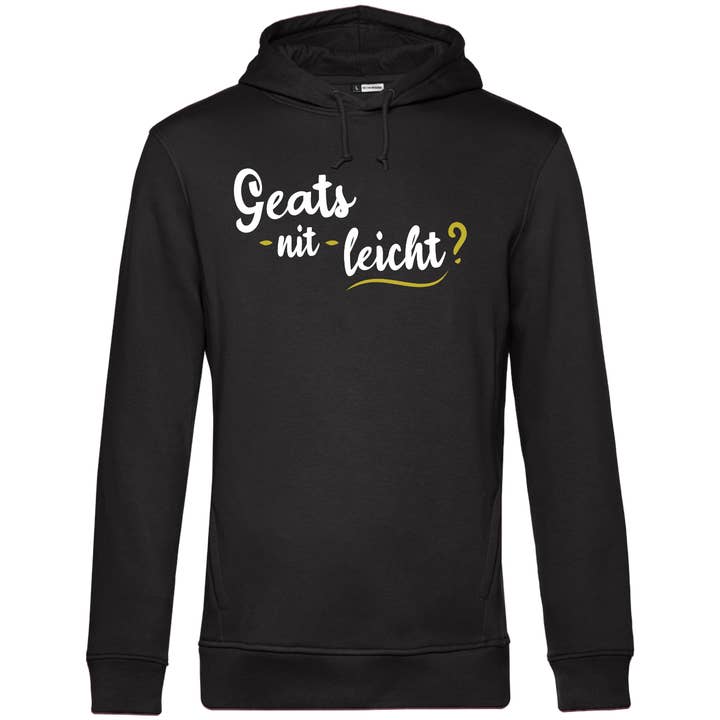 Geat's nit leicht? - Unisex Hoodie Bio für den Großhandel von Südtiroler Stiebele