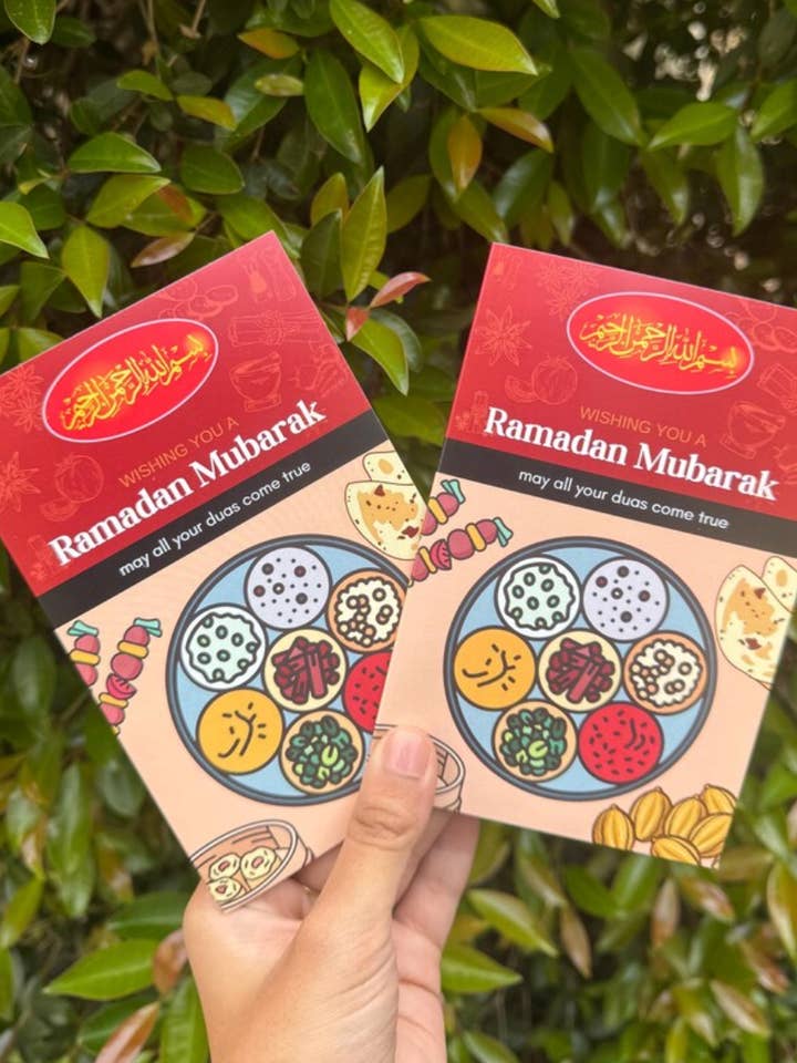 Ramadan Mubarak | Shan Masala Greeting Card for wholesale by Paper in the City