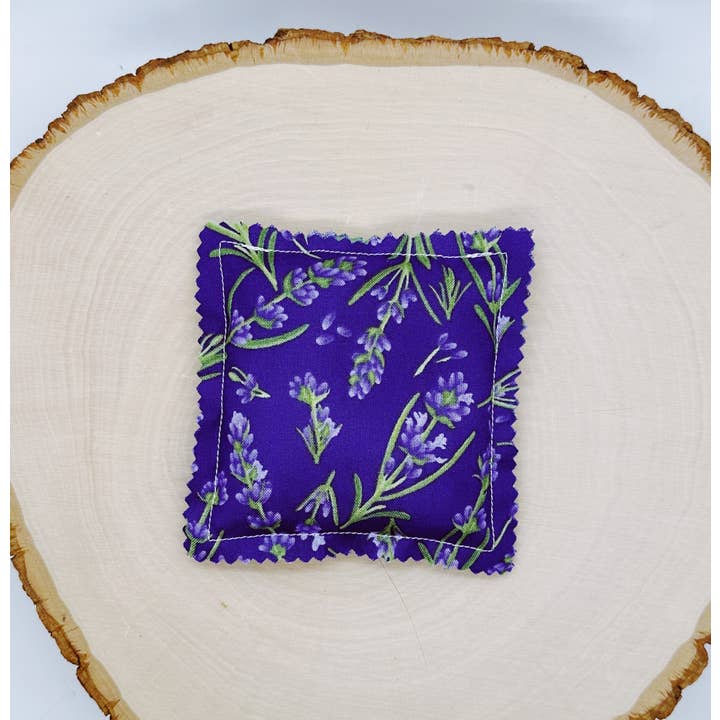 Wellness & Oils - Wholesale Sachet - Lavender Sachet Infused with Essential Oil-Purple1