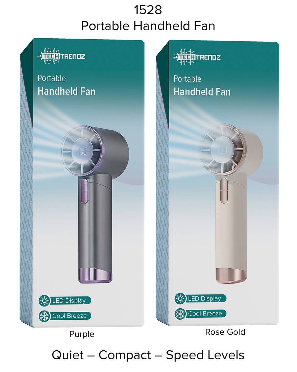 Tech Trendz – wholesale Handheld electric fan – Portable Handheld Fan2