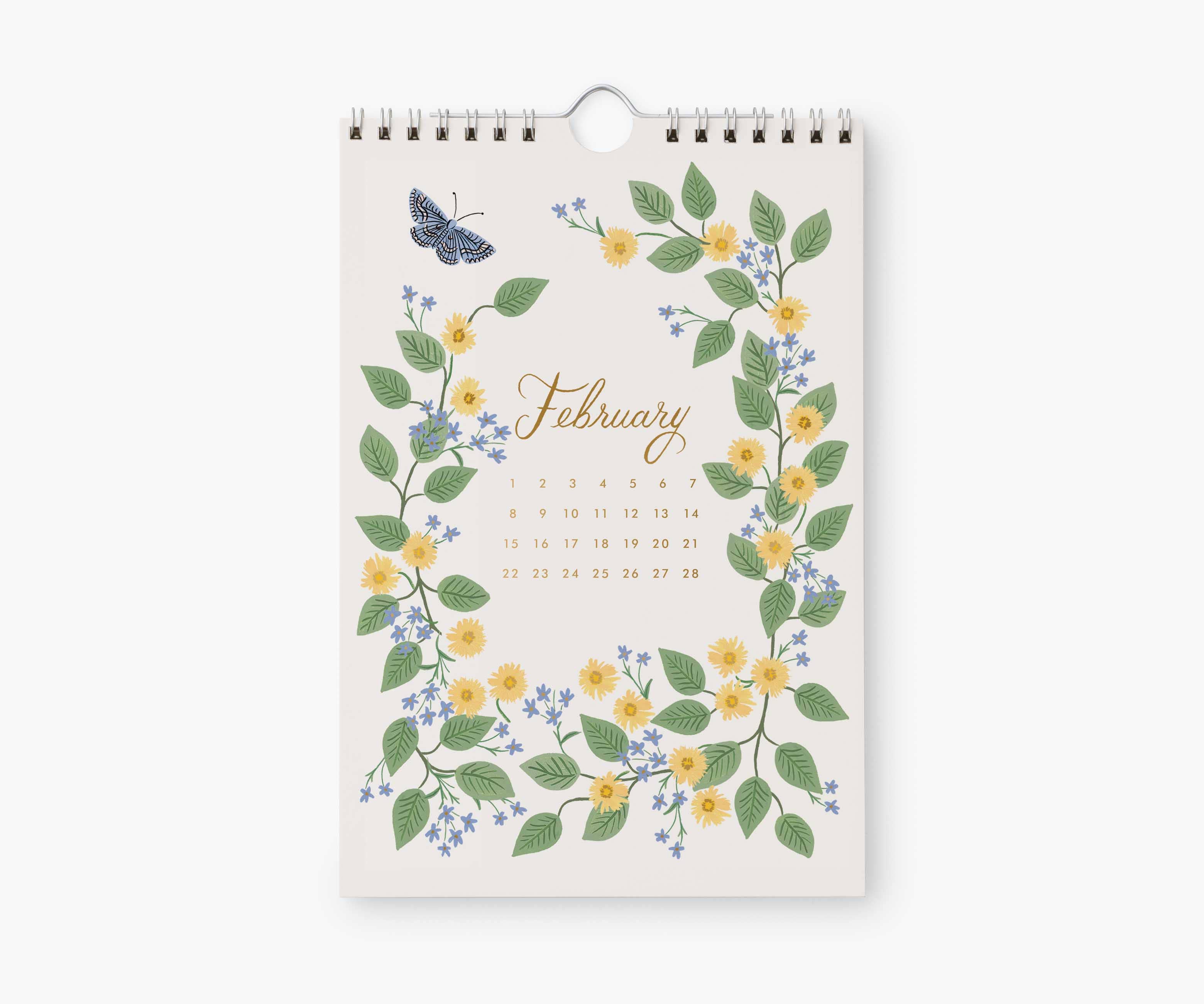 Rifle Paper Co. - Wholesale Calendar - 2026 Strawberry Fields Kitchen Calendar (6x9)2