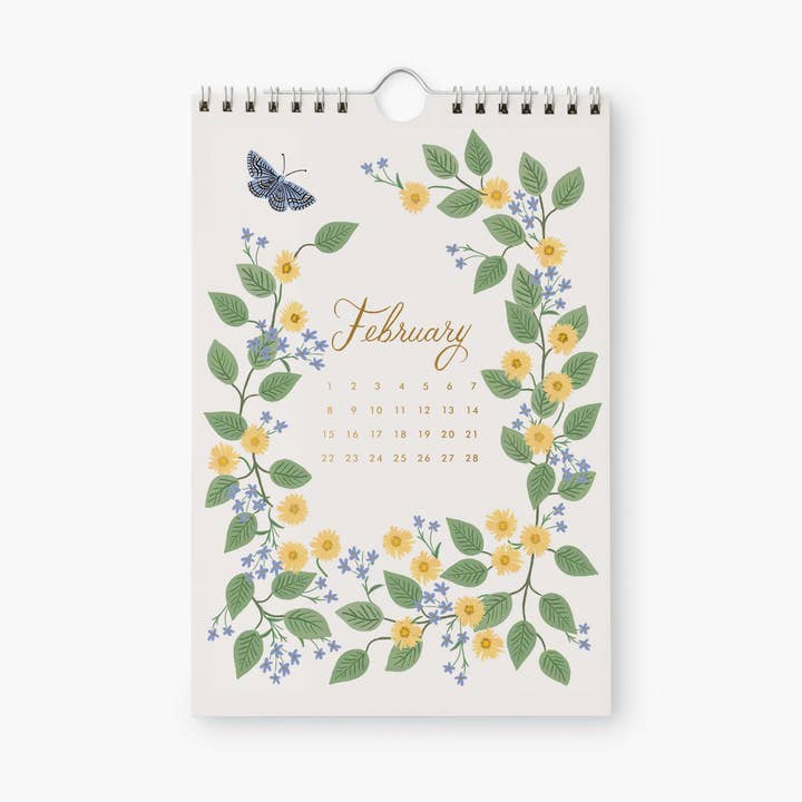 Rifle Paper Co. - Wholesale Calendar - 2026 Strawberry Fields Kitchen Calendar (6x9)2