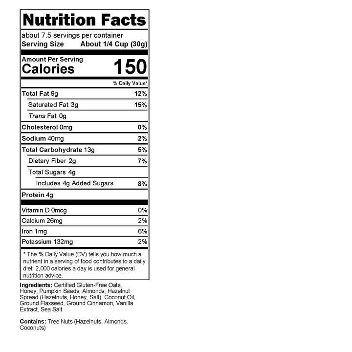 P&TY Granola Co. - Wholesale Granola - Yes, Please Granola: Cinnamon, Almond3