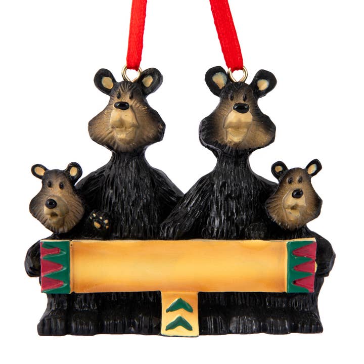 Famille d'ours 4 Ornement pour la vente par Mother Moose Gifts