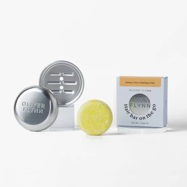 Oliver Flynn Plastic Free Shop - Wholesale Shampoo Puck/Solid Shampoo - Honey Citrus Shampoo Bar