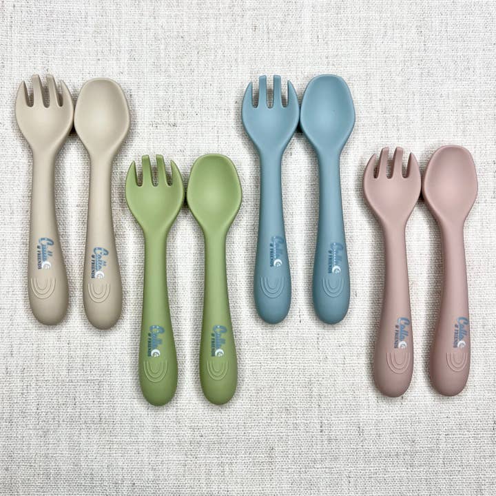 Calla & Friends - Wholesale Flatware Set - Kids & Baby - My First Silicone Utensils13