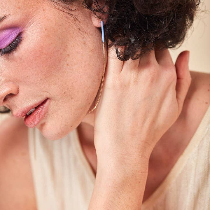 ORECCHINI CATENA SCINTILLANTE per la vendita all'ingrosso da parte di Nadja Carlotti