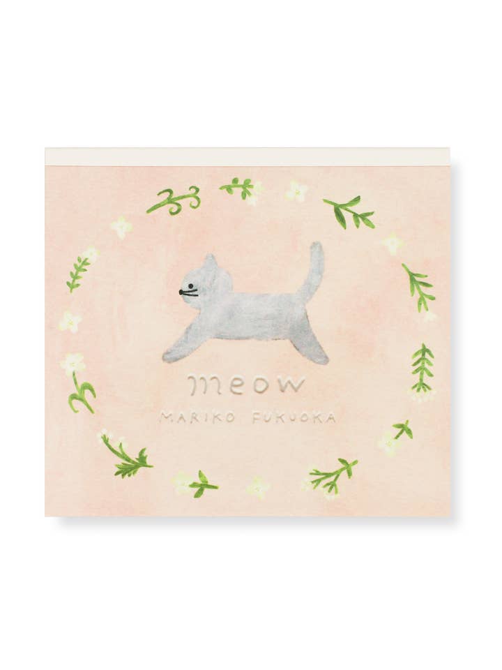 Block Memo - Meow for wholesale by Her Winter Flowers