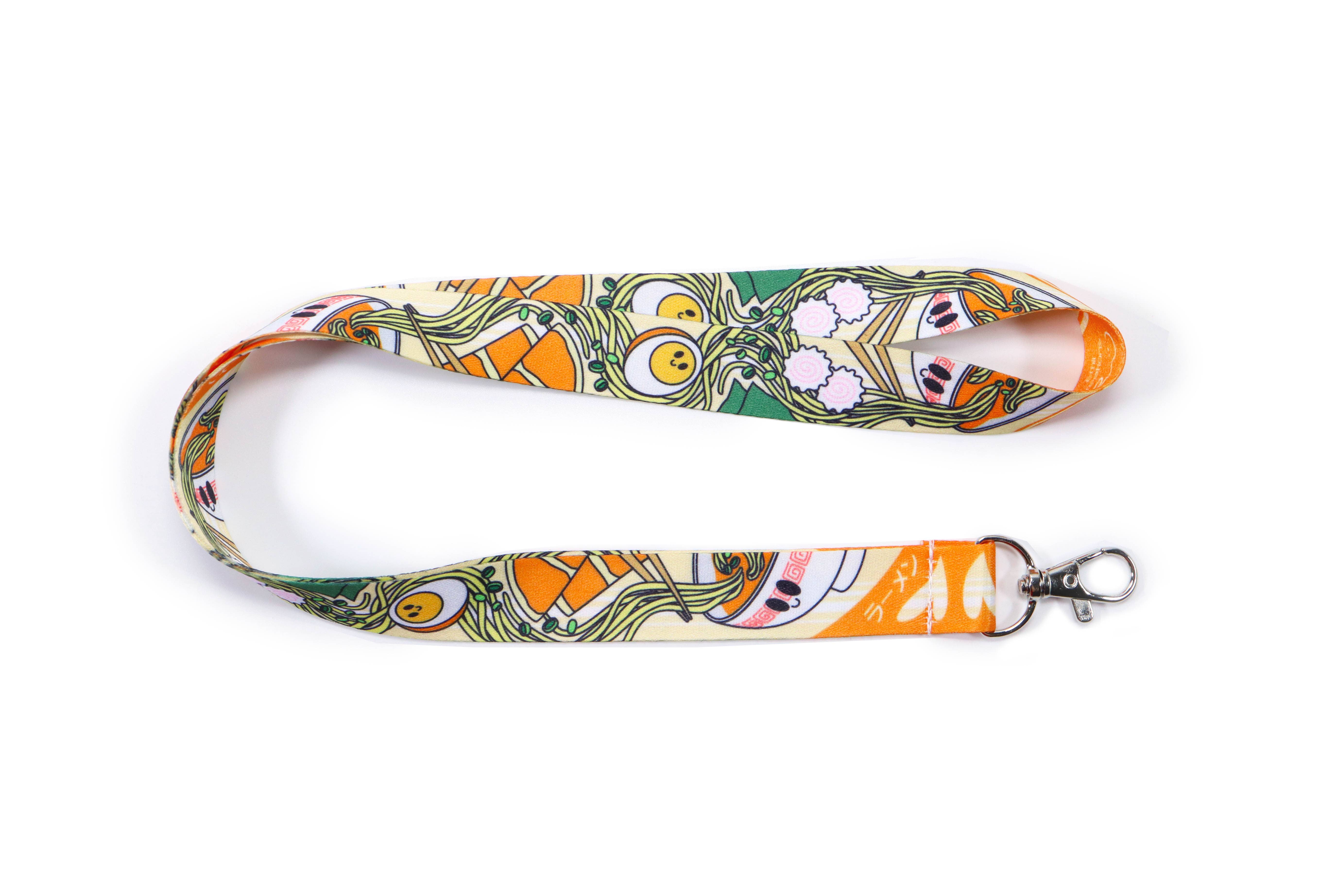 Emii Creations - Vendita all'ingrosso Cordino - Unisex - Portachiavi e Porta ID con Cordino a Motivo Ramen3