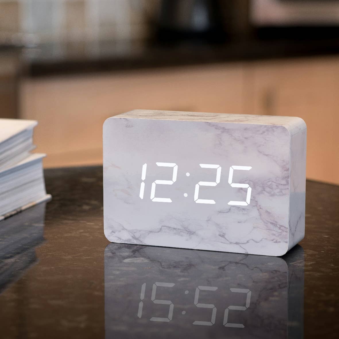 Gingko Design – wholesale Alarm clock – Gingko Brick Click Alarm Clock5