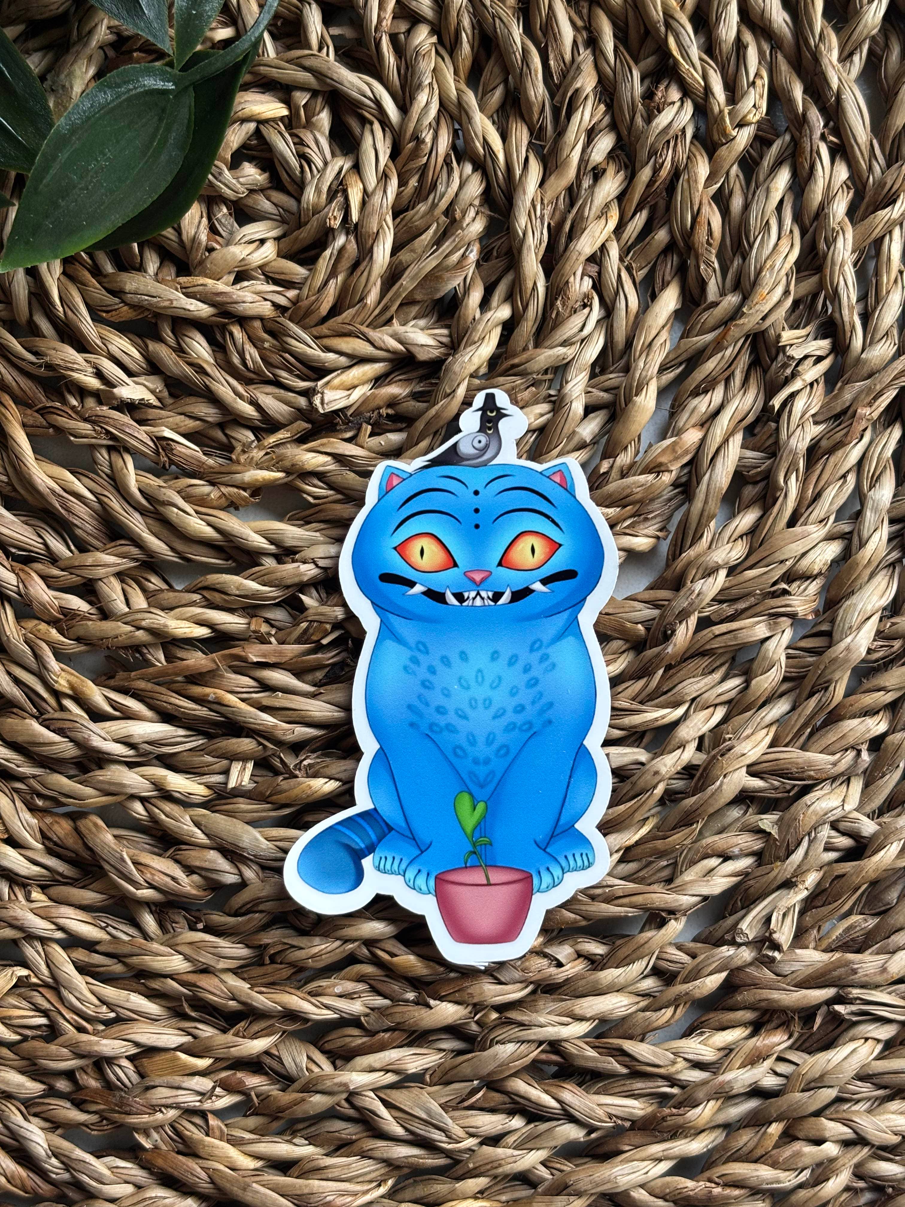 Nordic Book Adventure – Großhandel Aufkleber – Derpy-Tiger-Aufkleber0