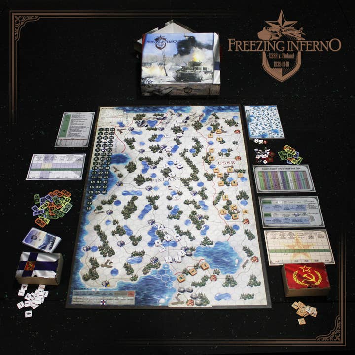 Bridge Distribution - Wholesale Board Game - Freezing Inferno - Finland vs. the USSR (1939-1940)