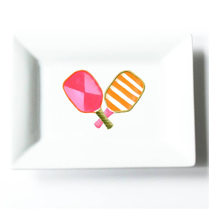 Pickleball Crest Mini Dish, New design for wholesale by Dishique