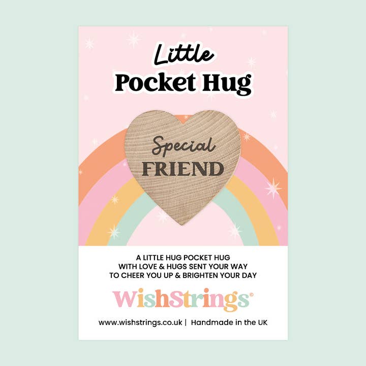 Special Friend - Pocket Hug Wish Token | WT022 for wholesale by WishStrings