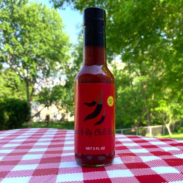Death By Chili Sauce - Extra Hot for wholesale by Flower City Flavor Company