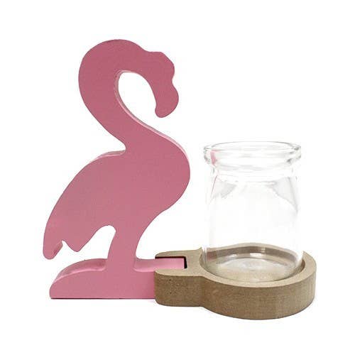 Ancient Wisdom – wholesale Plant pot – Hydroponic Home Décor - Pink Flamingo Pot1