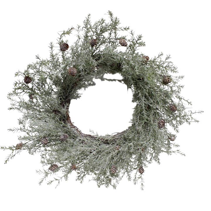 Japanese Cedar Wreath for wholesale by WT Collection