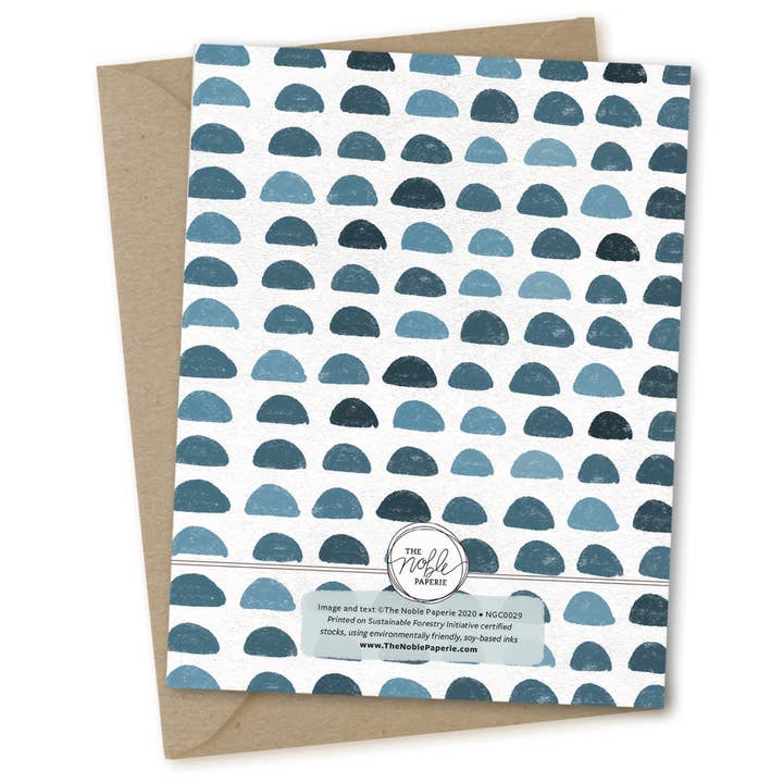 The Noble Paperie – wholesale Sympathy card – No Good Words | Miscarriage Sympathy Baby Loss Support Card1