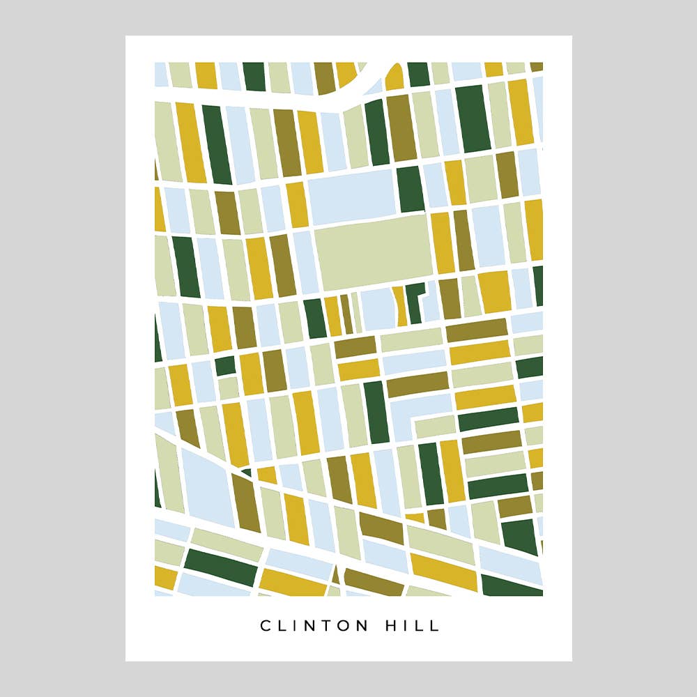 Faraway Places Paper - Wholesale Postcard Set - Brooklyn Neighborhood Print Postcards - Set of 125