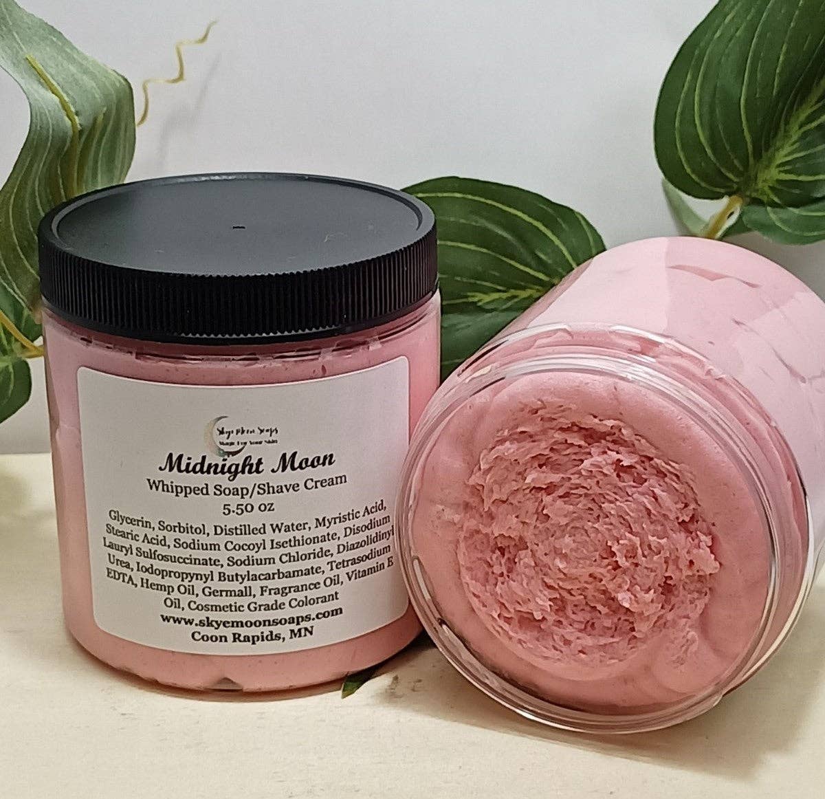 Skye Moon Soaps - Wholesale Shaving Cream - Men's - Midnight Moon Whipped Soap/Shave Cream1