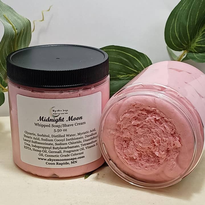 Skye Moon Soaps - Wholesale Shaving Cream - Men's - Midnight Moon Whipped Soap/Shave Cream1