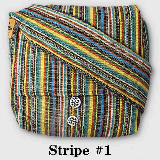 Ganesh Himal Trading - Wholesale Messenger Bag - Unisex - Handcrafted Cushioned Cotton Crossbody Wide Strap Flap Bag1