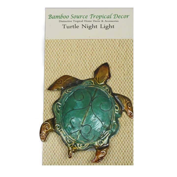 Bamboo Source Tropical Decor - Wholesale Night light - Sea Turtle Night Light1