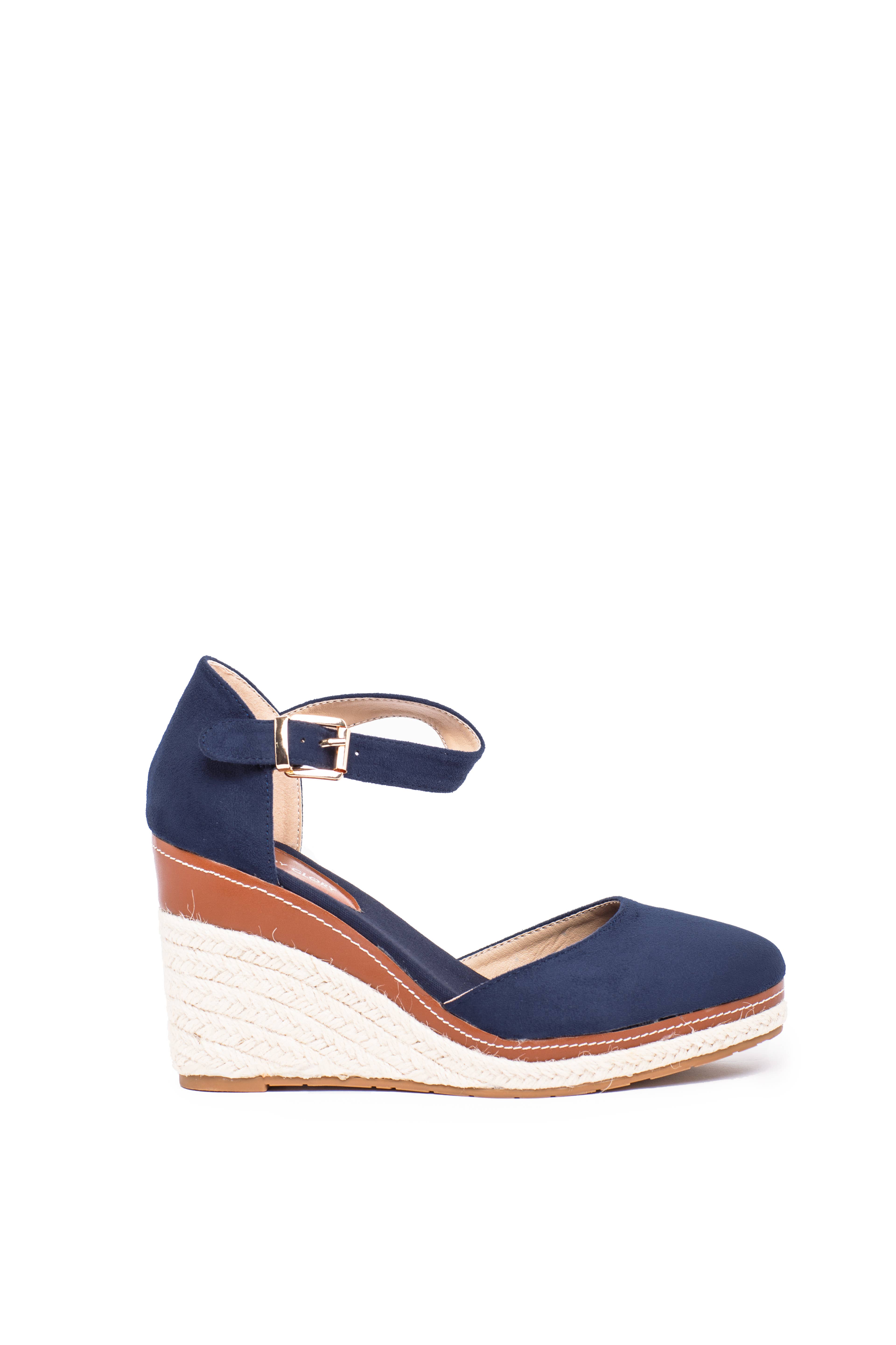 LADY GLORY - Wholesale Wedges - Women's - Wedge espadrille sandals in suede26