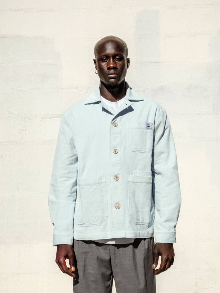 THE AZURE RIBBED JACKET for wholesale by Côtelé Paris