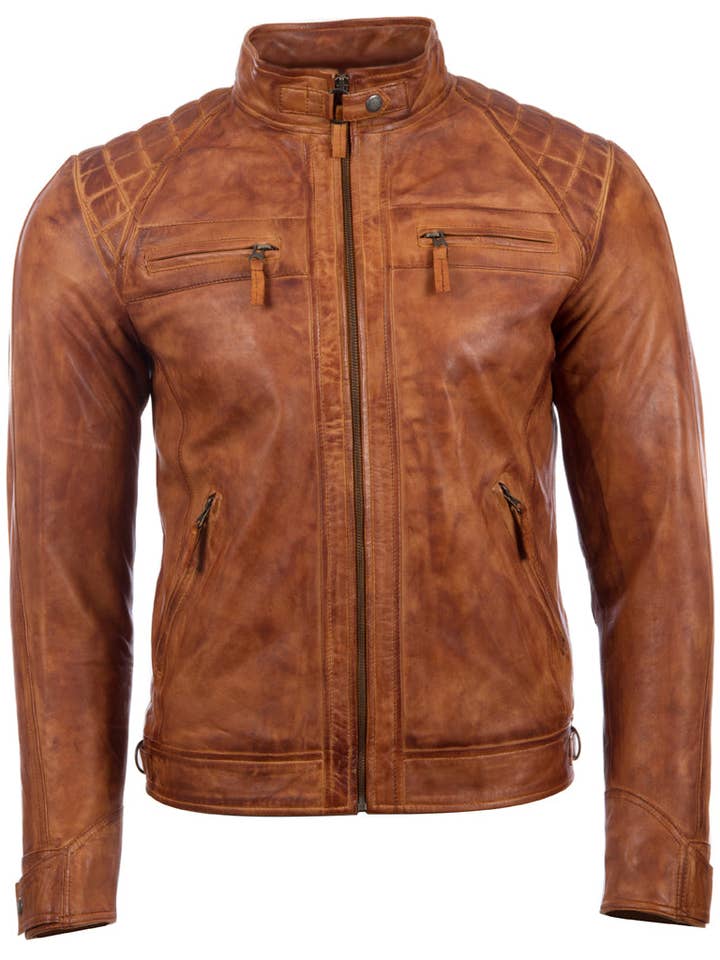 44T9 Bikerjacka för män - Nevada Timber för wholesale av Aviatrix