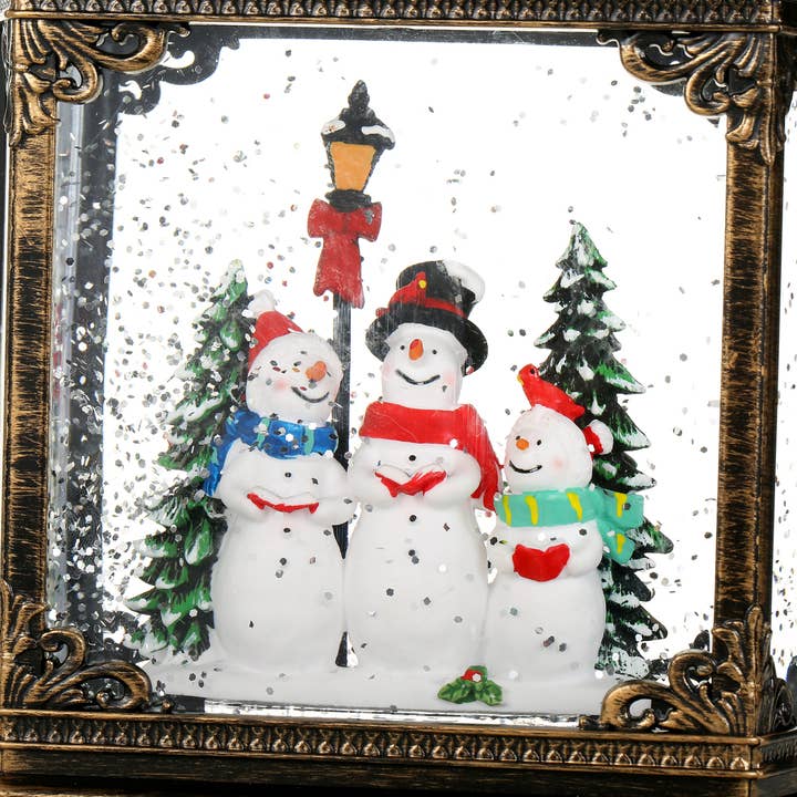 SINT - Wholesale Snow Globe - SINT Christmas Vintage Snow Globe Lantern15