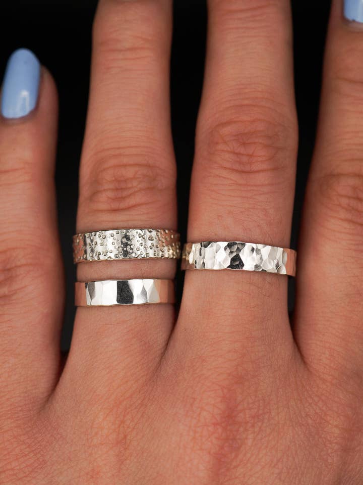 Essential Band, Sterling Silver for wholesale by Hannah Naomi
